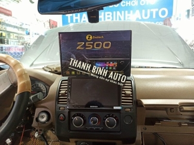 Màn hình Android Z500 cho xe NISSAN NAVARA 2014